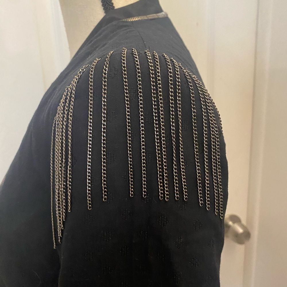 Rapsodia Open Front Chain Detailed Blazer, S — image 7 of 8